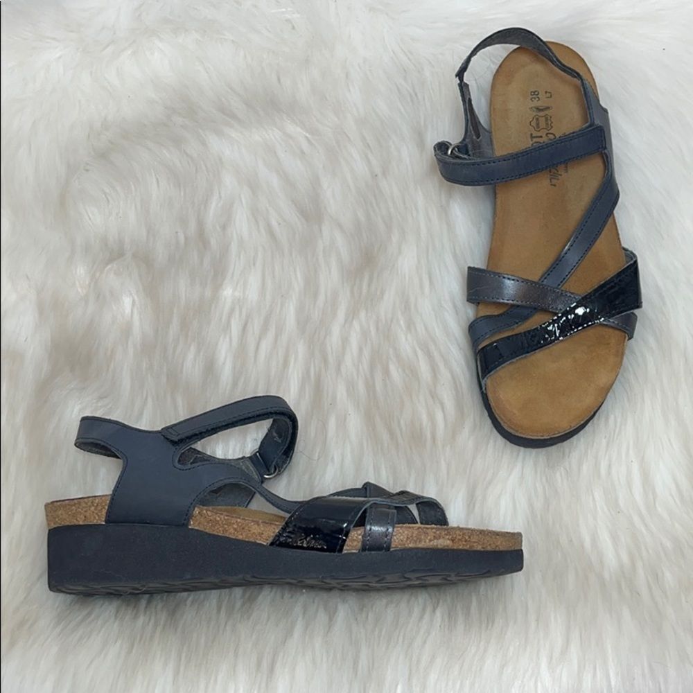 Naot Footwear Sopria Black Strappy Sandals
